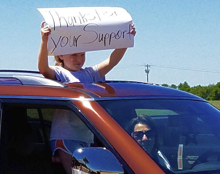 Drive-by parade lifts spirits at local nursing homes